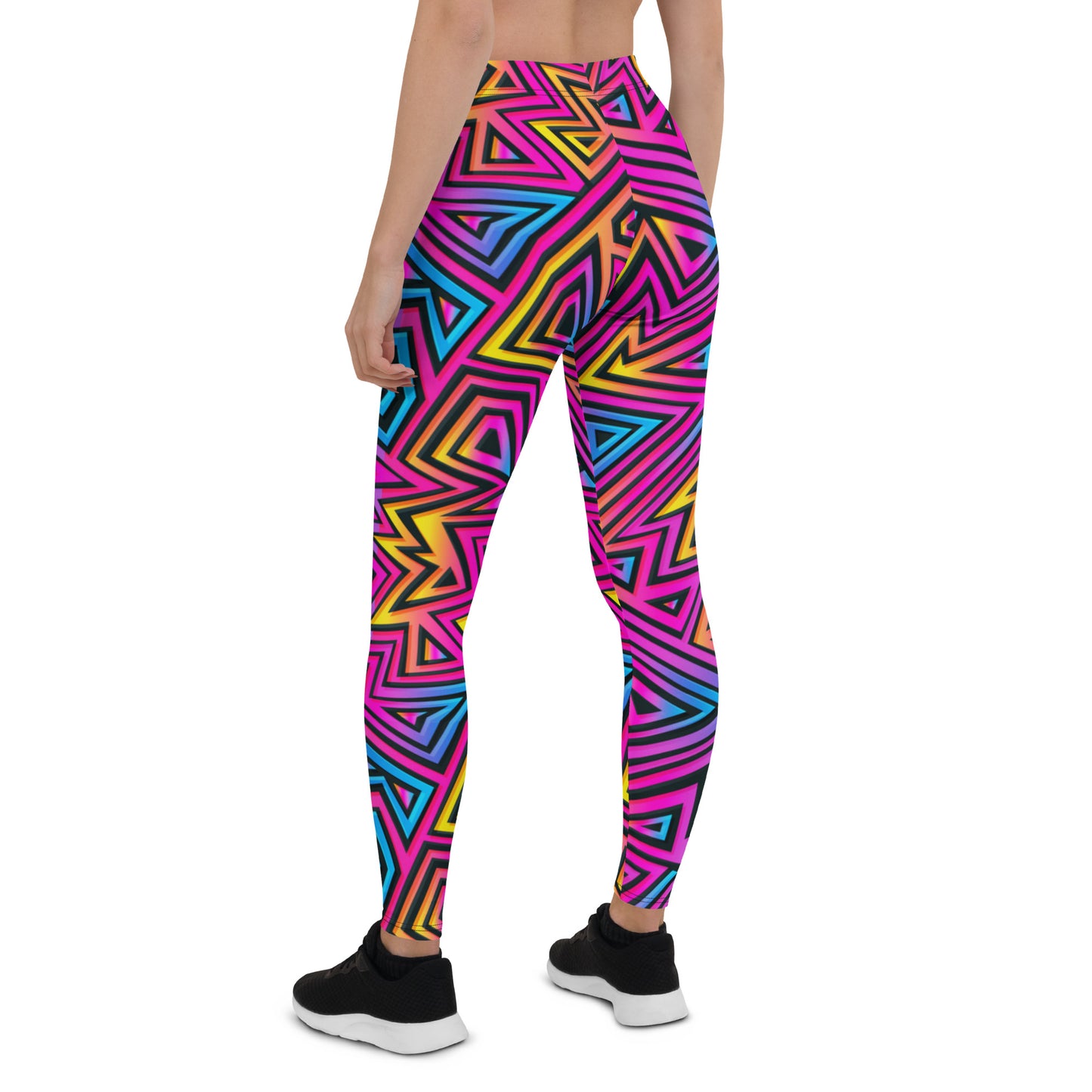 Bright Geometric Leggings