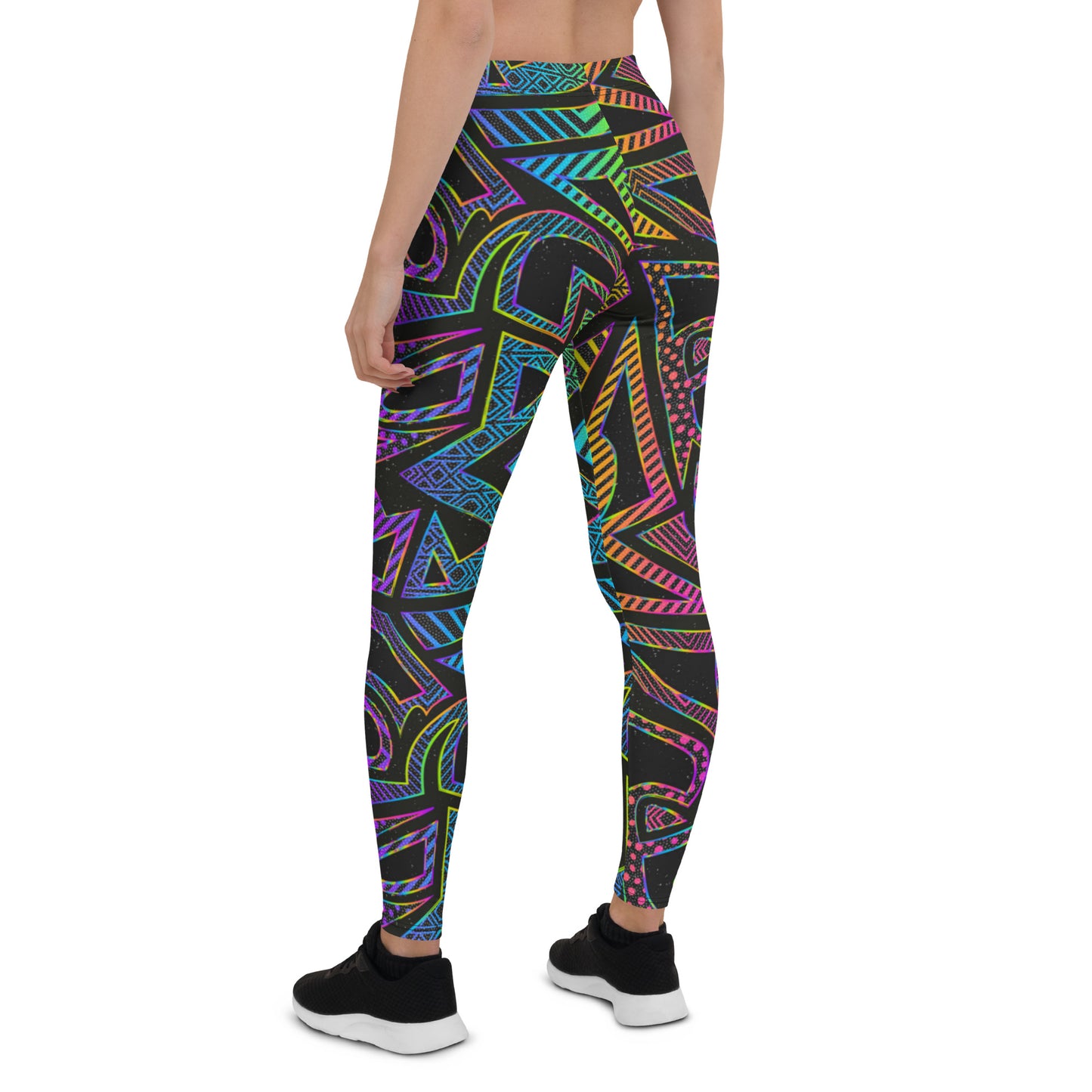 Bright Geometric Leggings