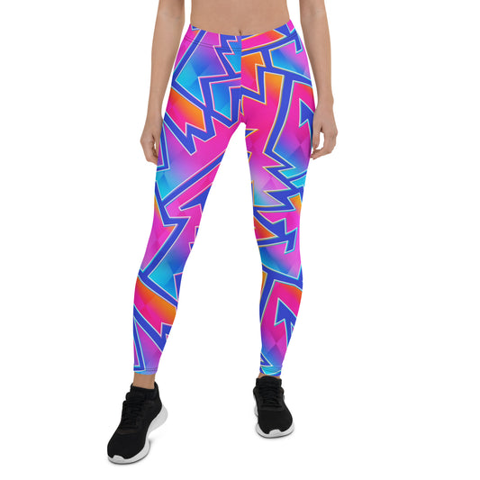 Bright Geometric Leggings