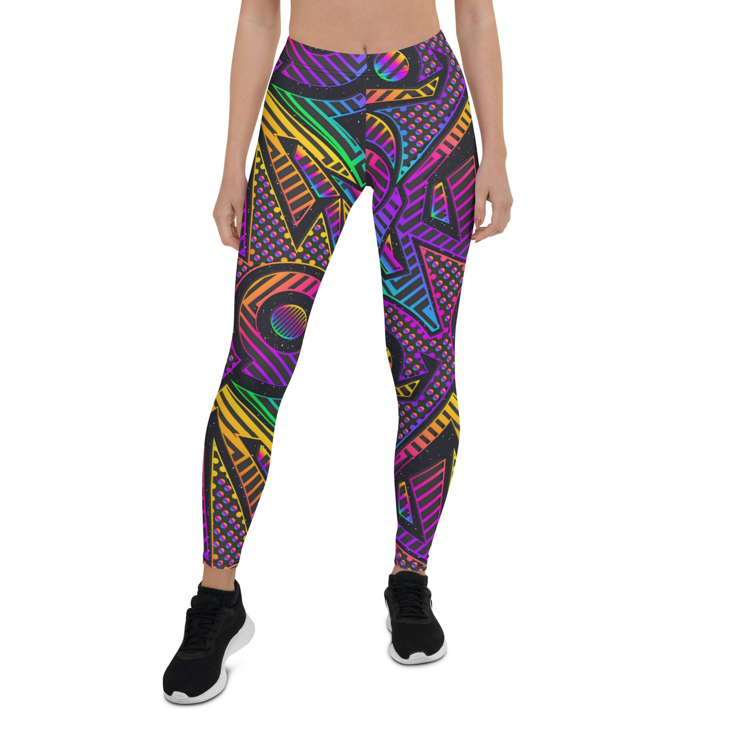 Bright Geometric Leggings