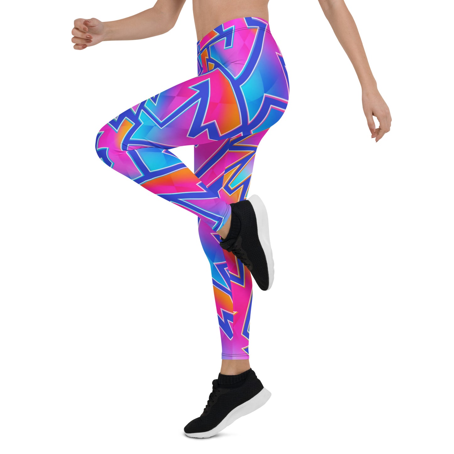 Bright Geometric Leggings