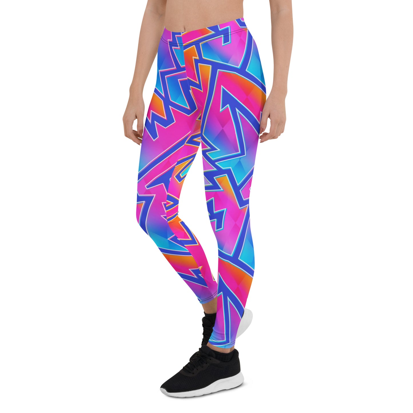 Bright Geometric Leggings