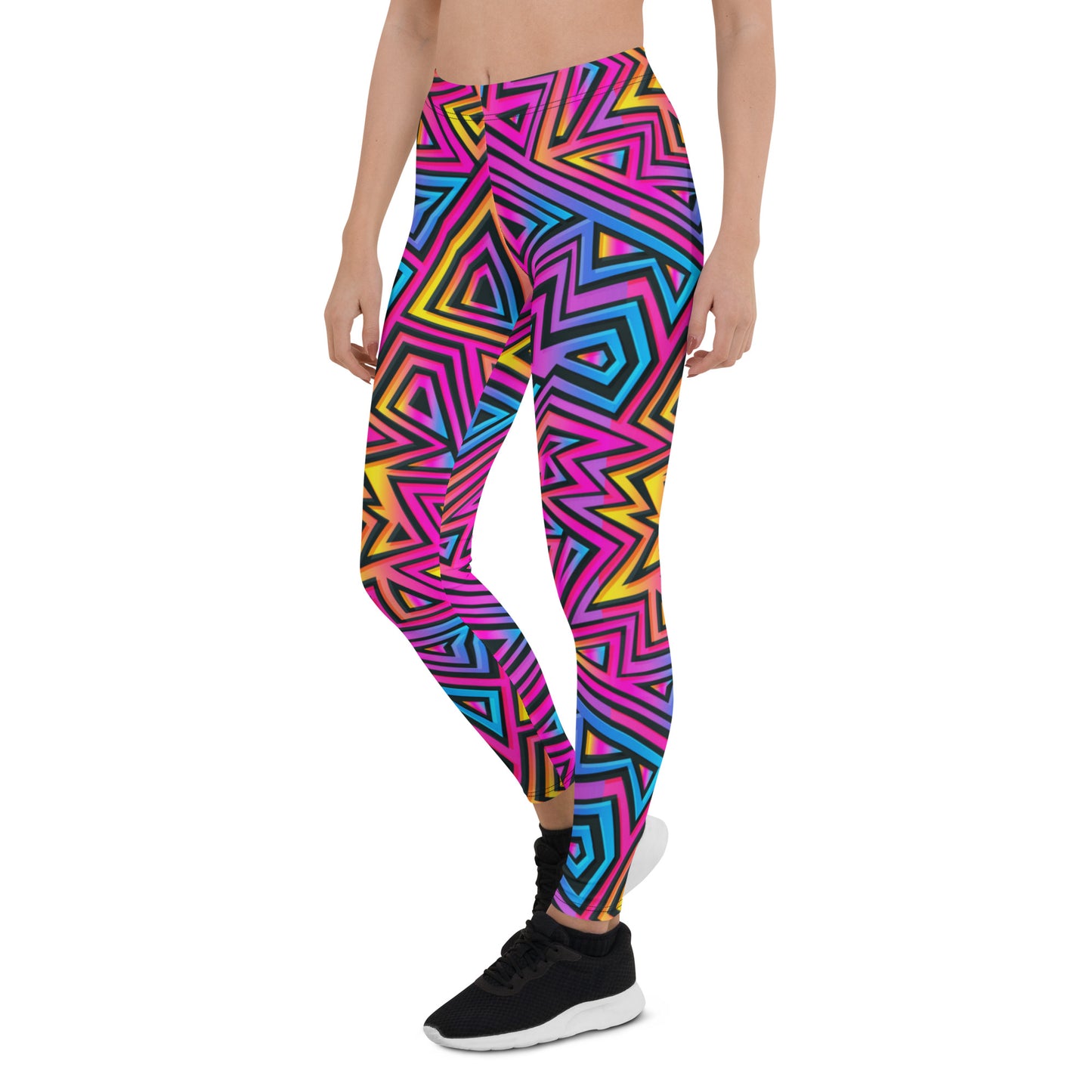 Bright Geometric Leggings