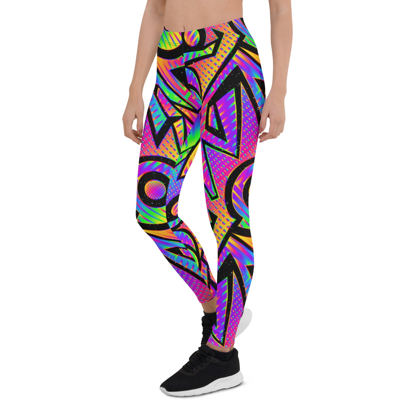 Bright Geometric Leggings