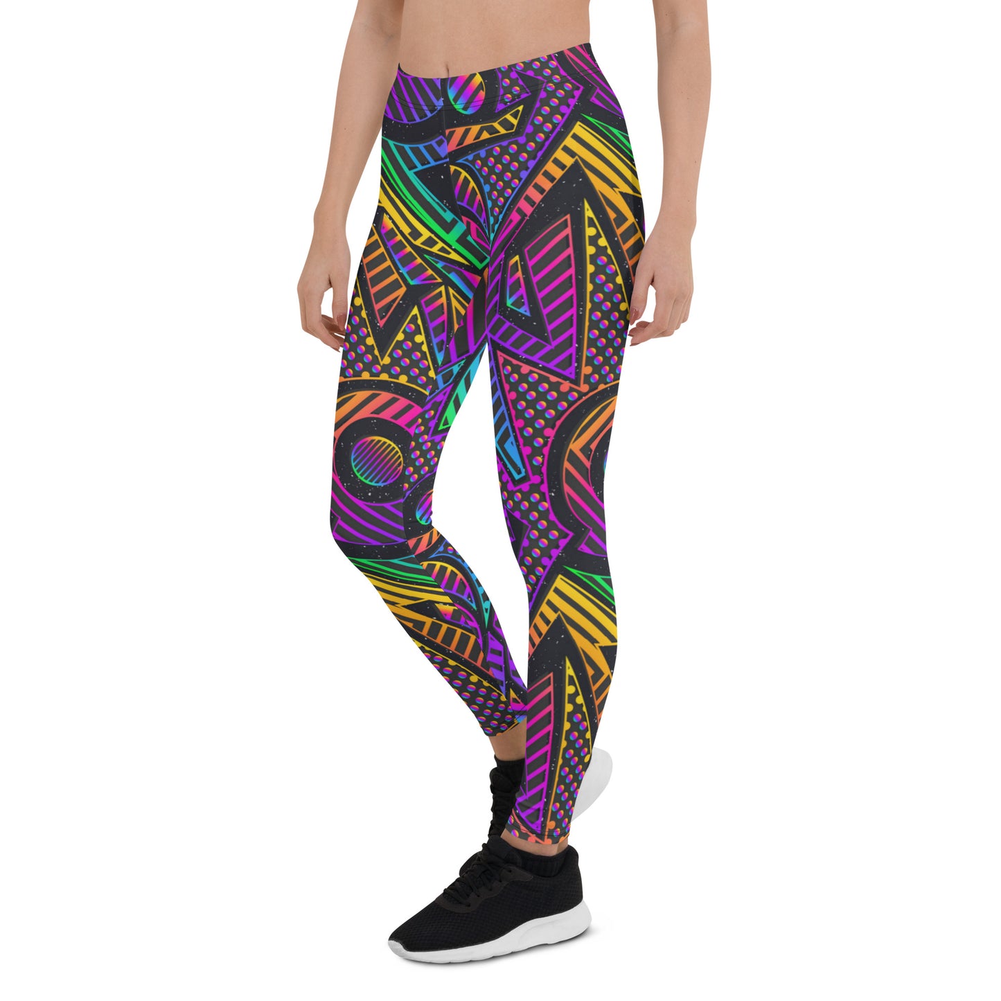 Bright Geometric Leggings