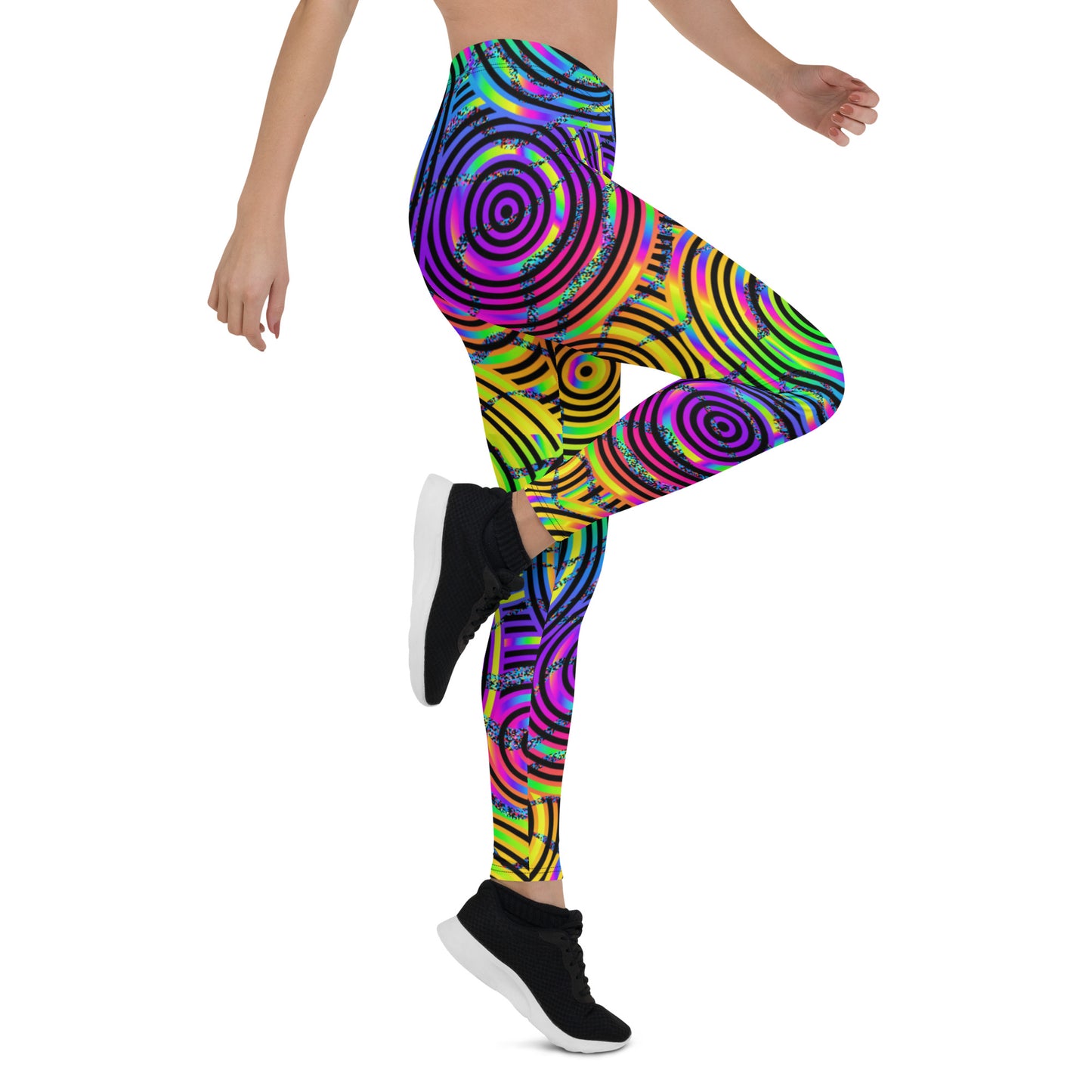 Bright Geometric Leggings