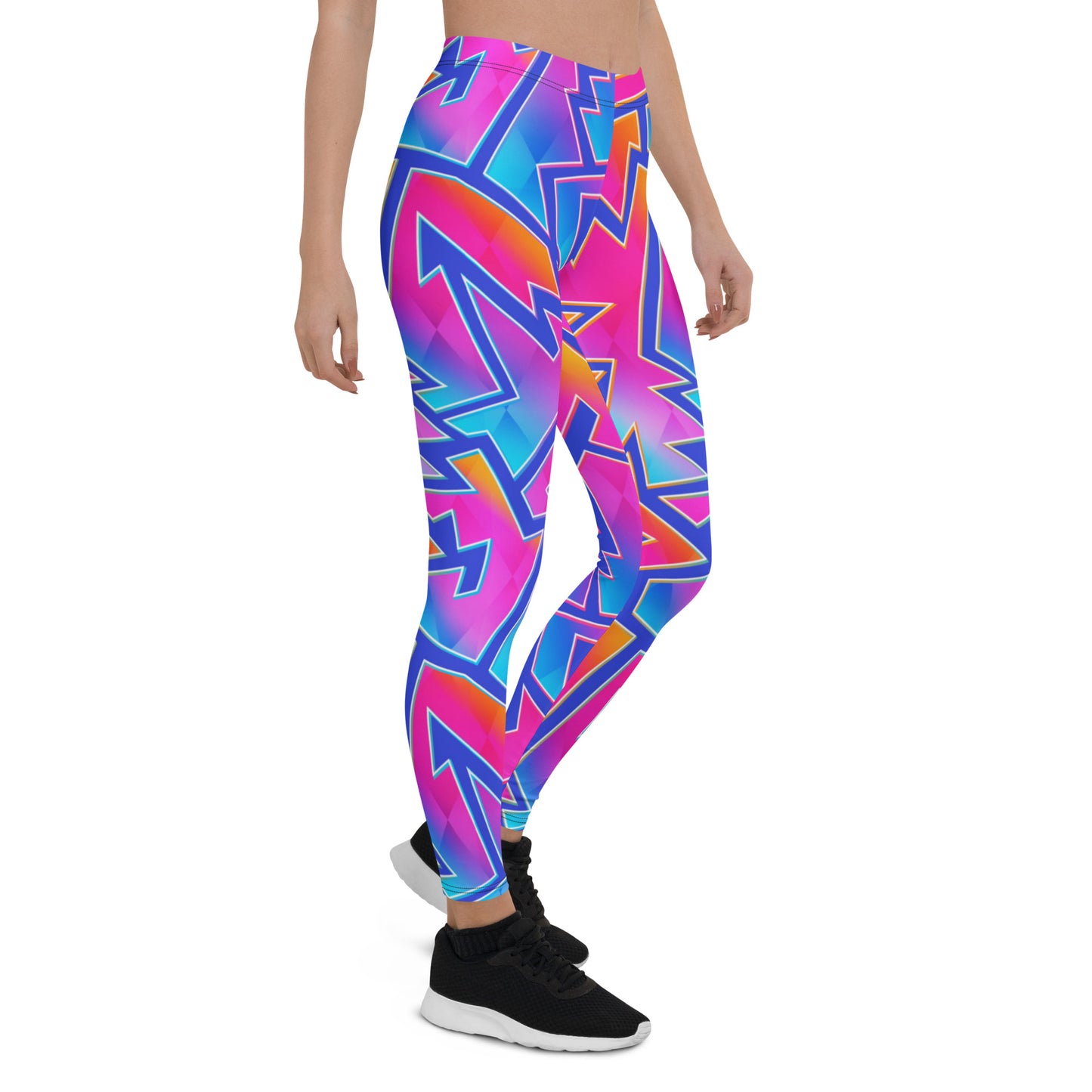 Bright Geometric Leggings