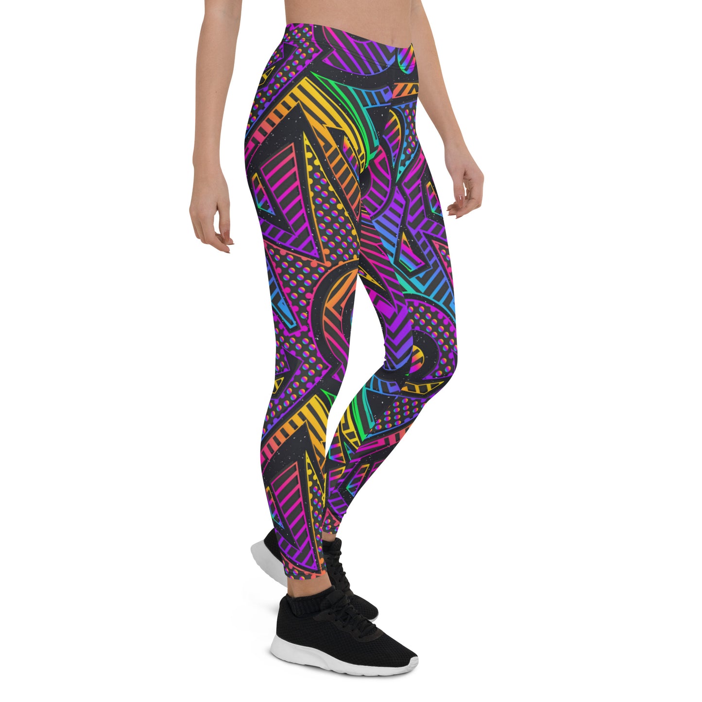 Bright Geometric Leggings