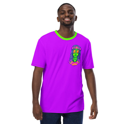 Psychedelic Alien With Dreads Men's t-shirt