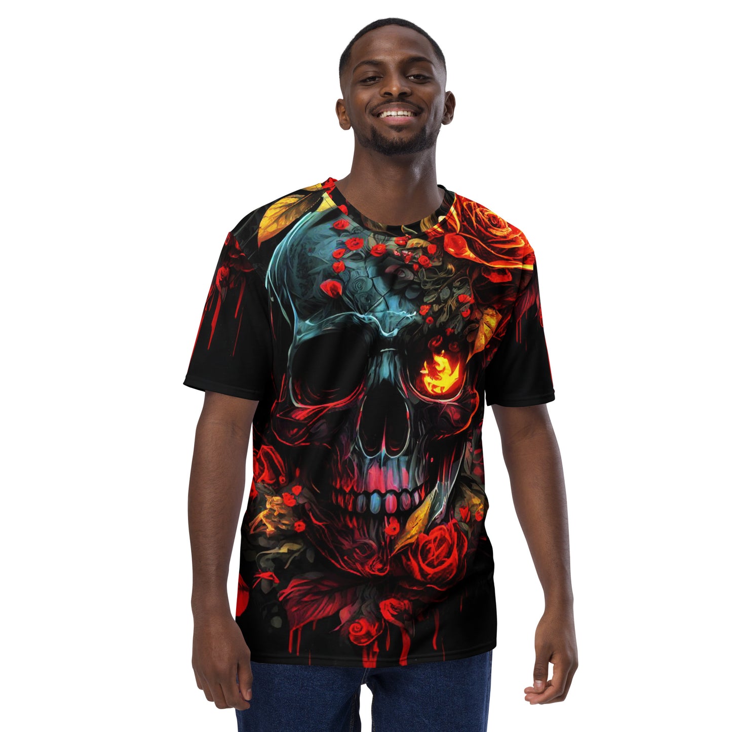 Men's Skulls and Roses t-shirt