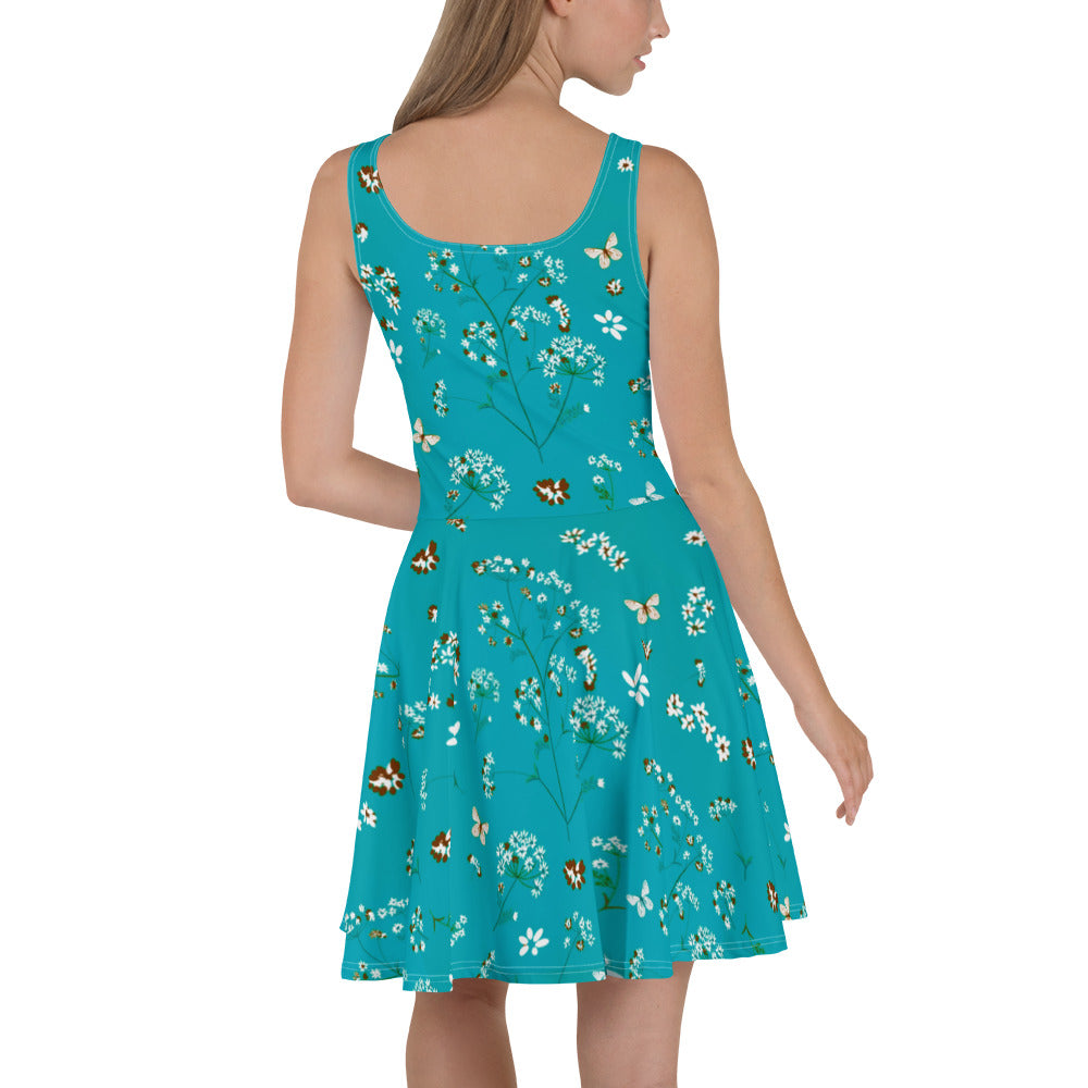 Flower Garden Skater Dress