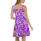 Colorful Flowers Skater Dress