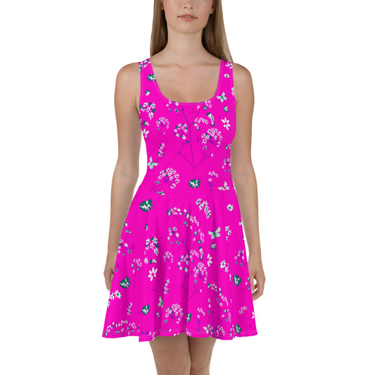 Flower Garden Skater Dress