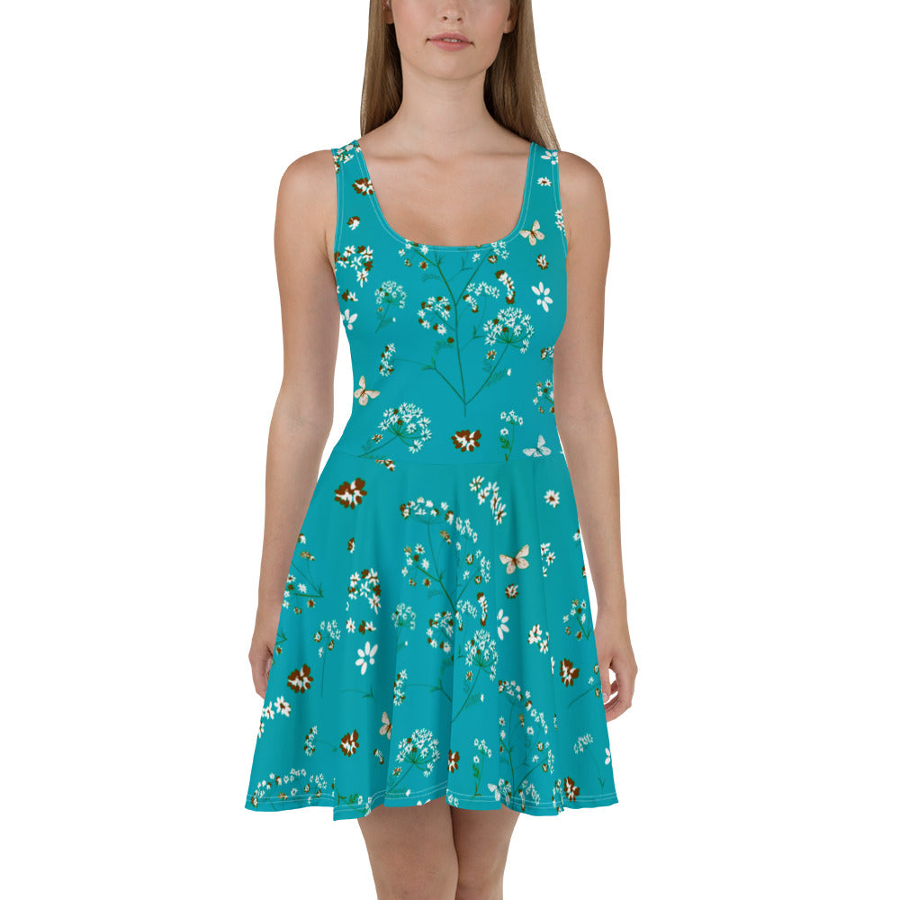 Flower Garden Skater Dress