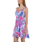 Tropic Flowers Skater Dress