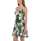 Tropic Flowers Skater Dress