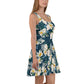 Tropic Flowers Skater Dress