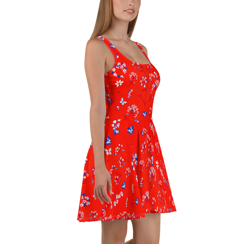 Flower Garden Skater Dress