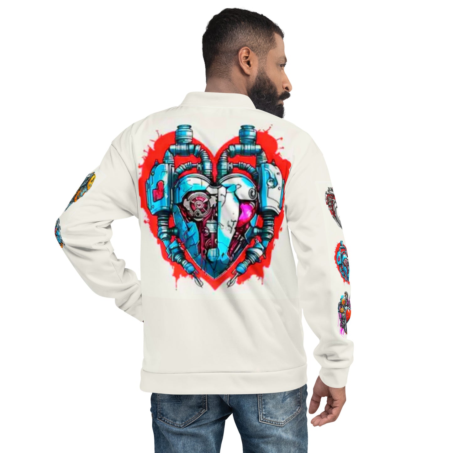 Bionic Hearts Unisex Bomber Jacket