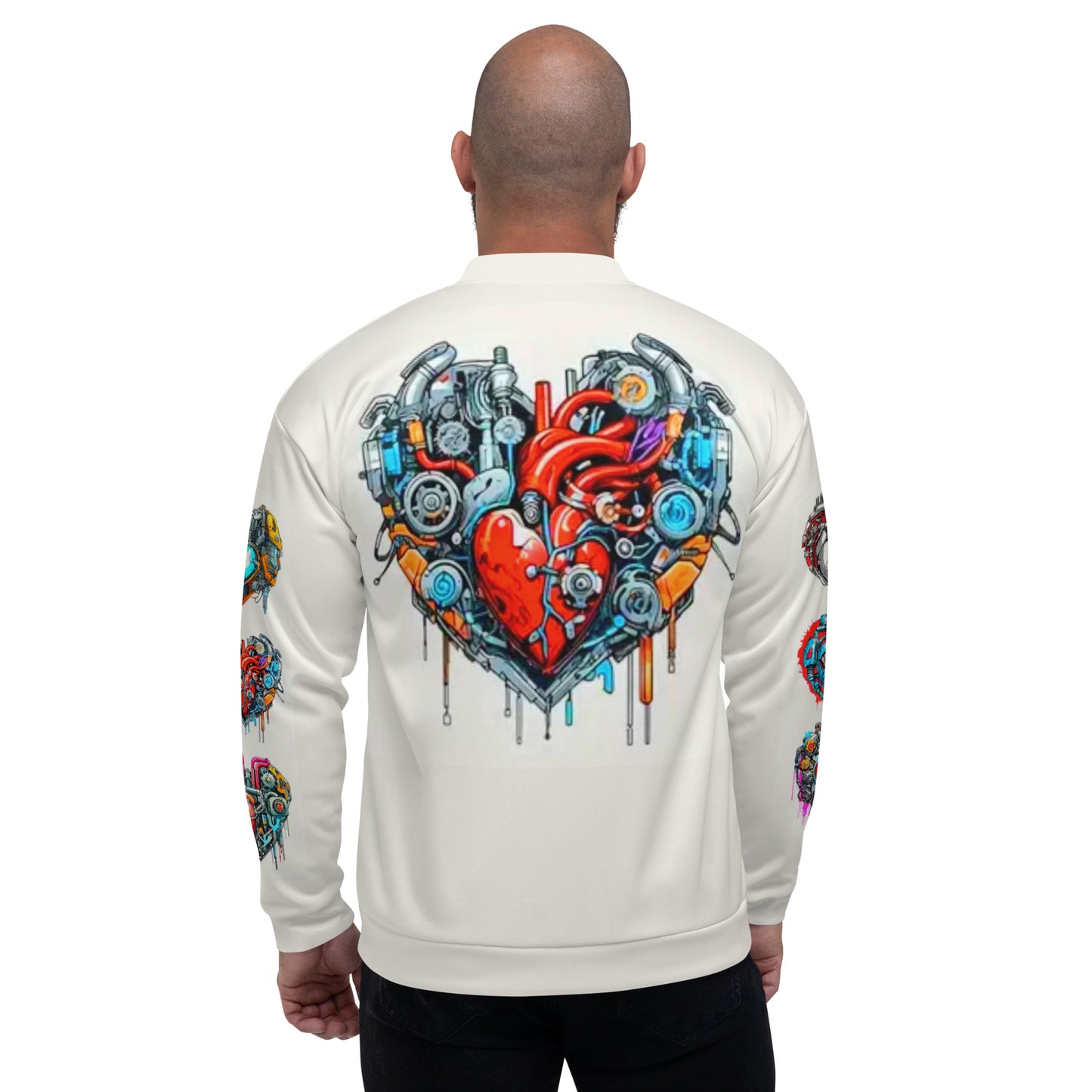 Bionic Hearts Unisex Bomber Jacket