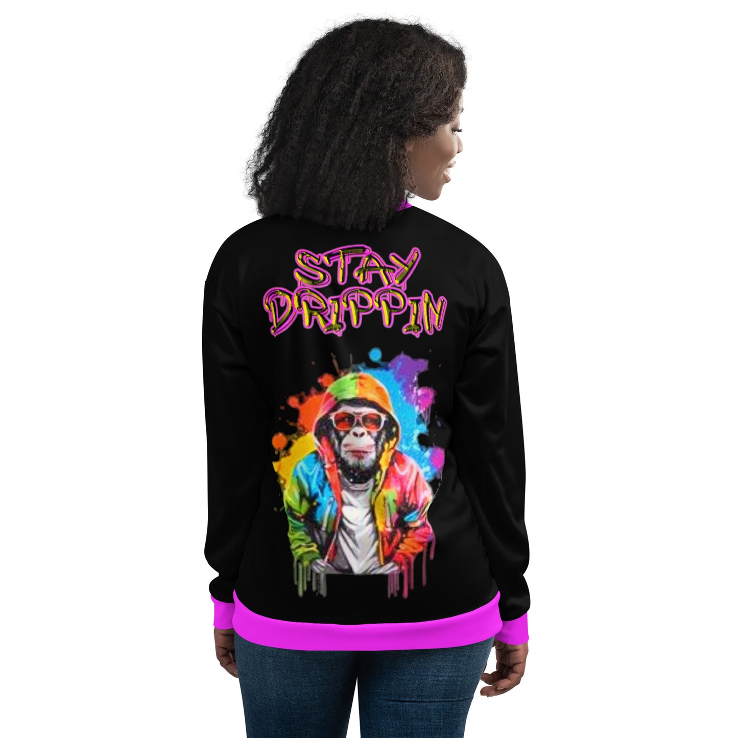 Stay Drippin Unisex Bomber Jacket