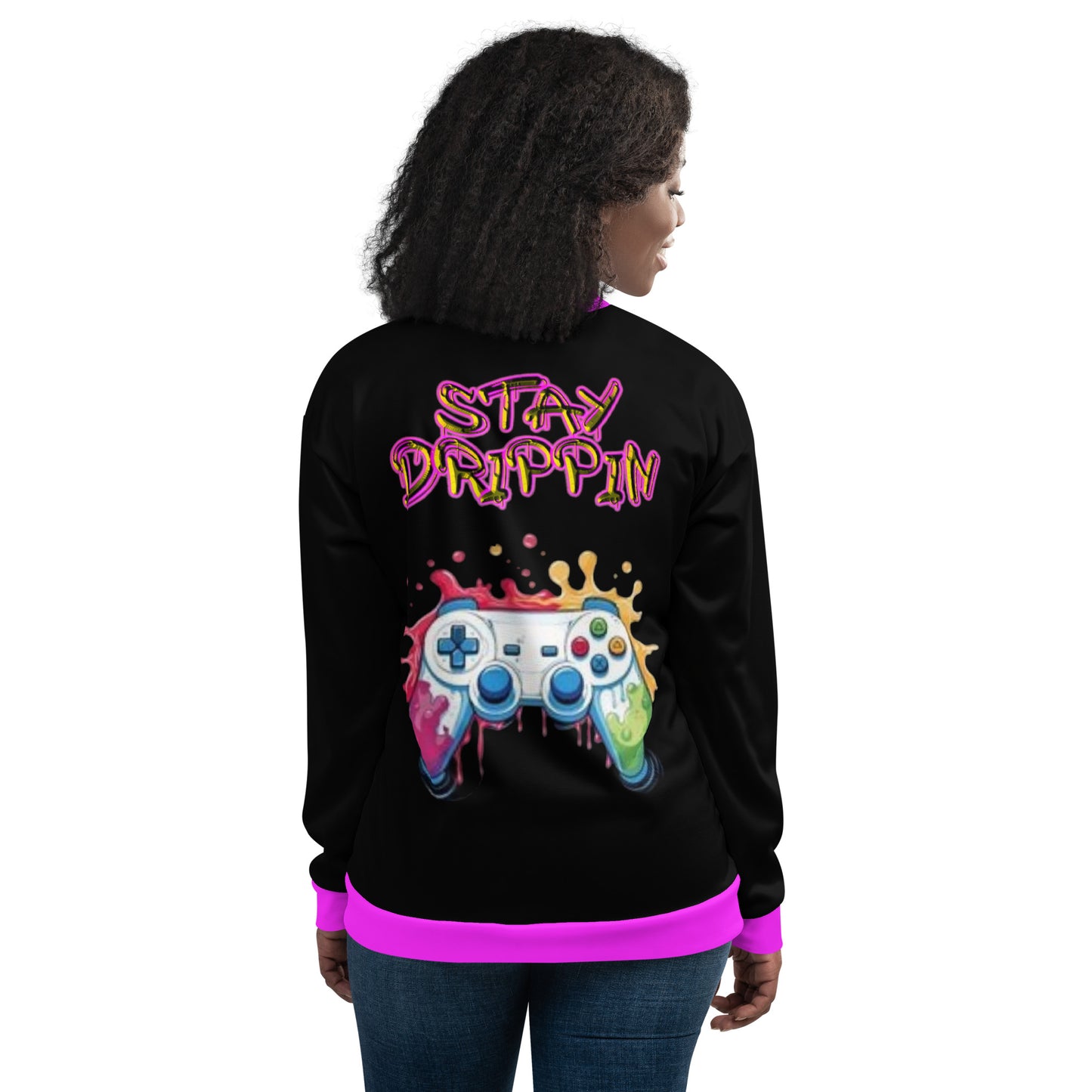 Stay Drippin Unisex Bomber Jacket