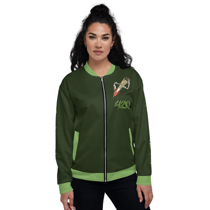 420 Stoner Only Unisex Bomber Jacket