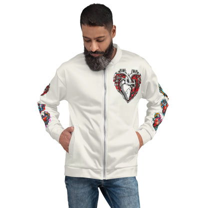 Bionic Hearts Unisex Bomber Jacket