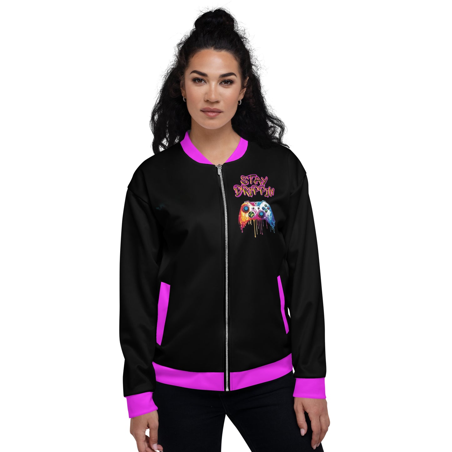 Stay Drippin Unisex Bomber Jacket