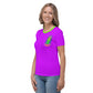 Psychedelic Alien With Dreads Women's T-shirt