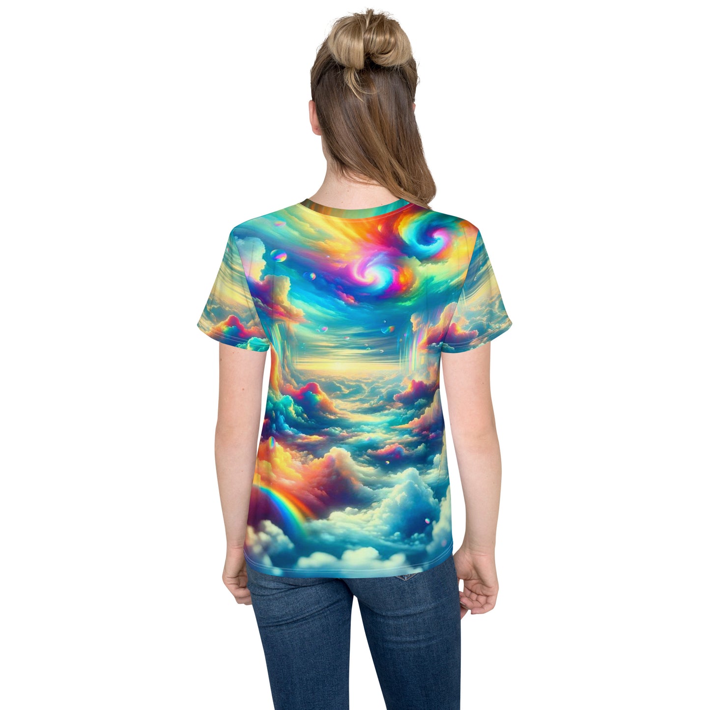 Colorful Kids crew neck t-shirt