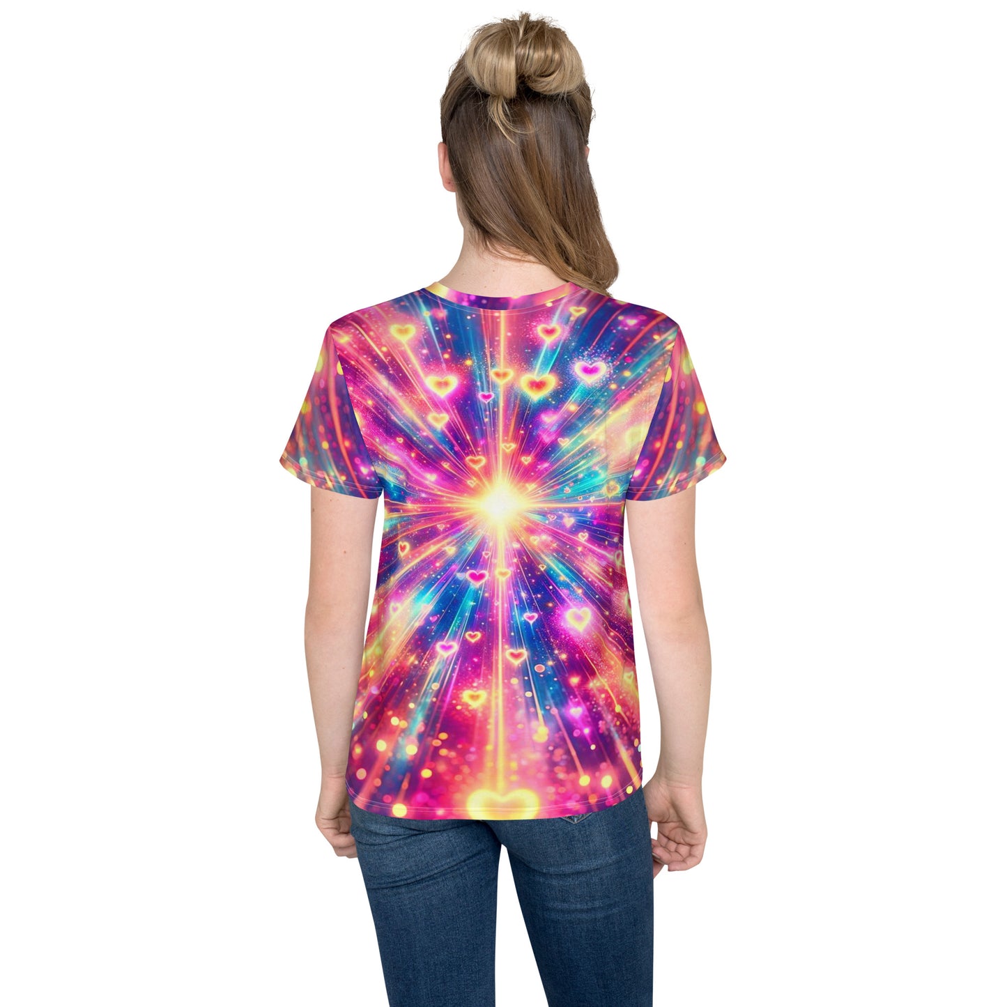 Colorful Kids crew neck t-shirt