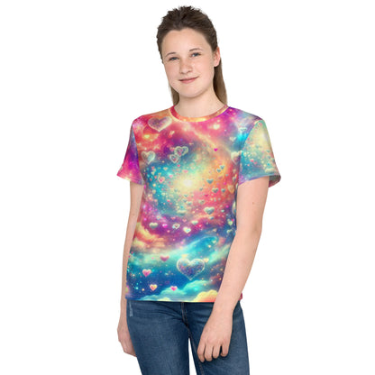 Colorful Kids crew neck t-shirt