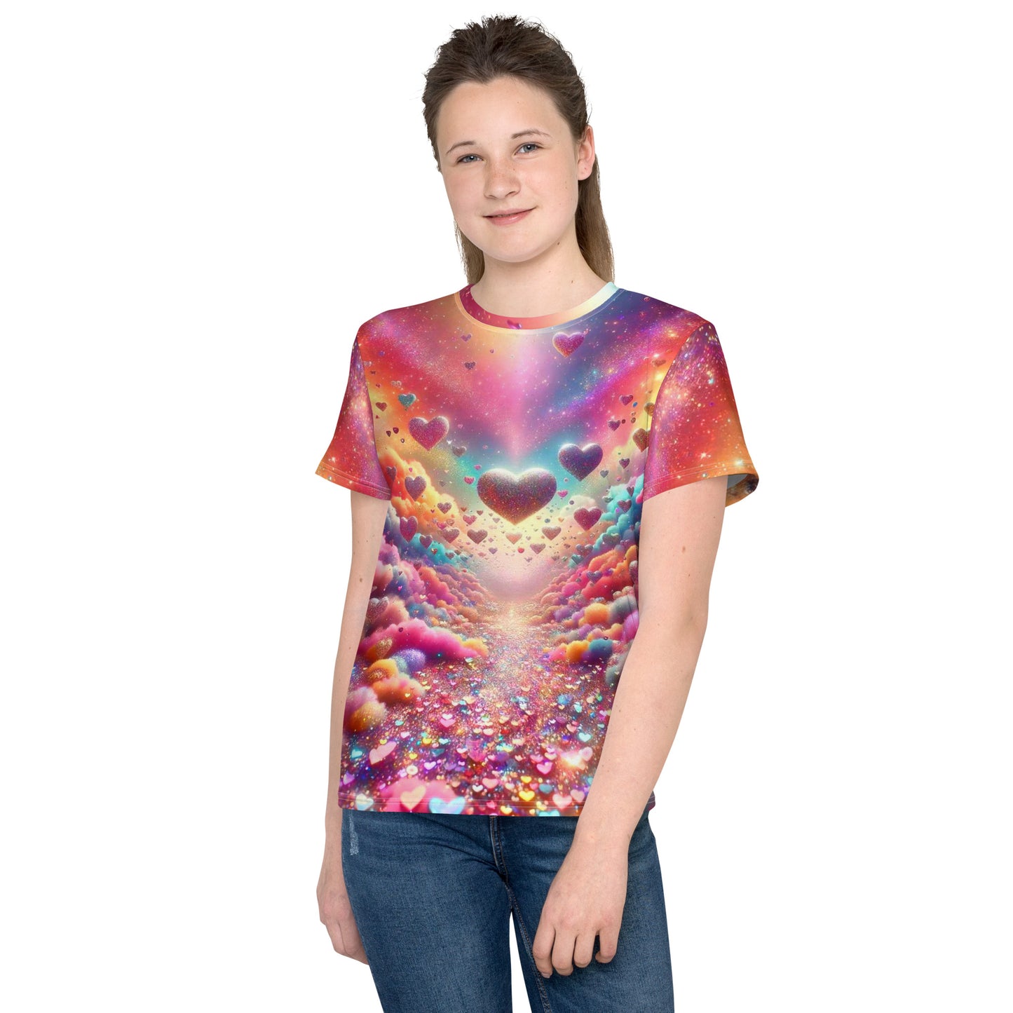 Colorful Kids crew neck t-shirt