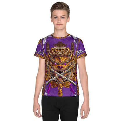 Kids Chinese Dragon crew neck t-shirt