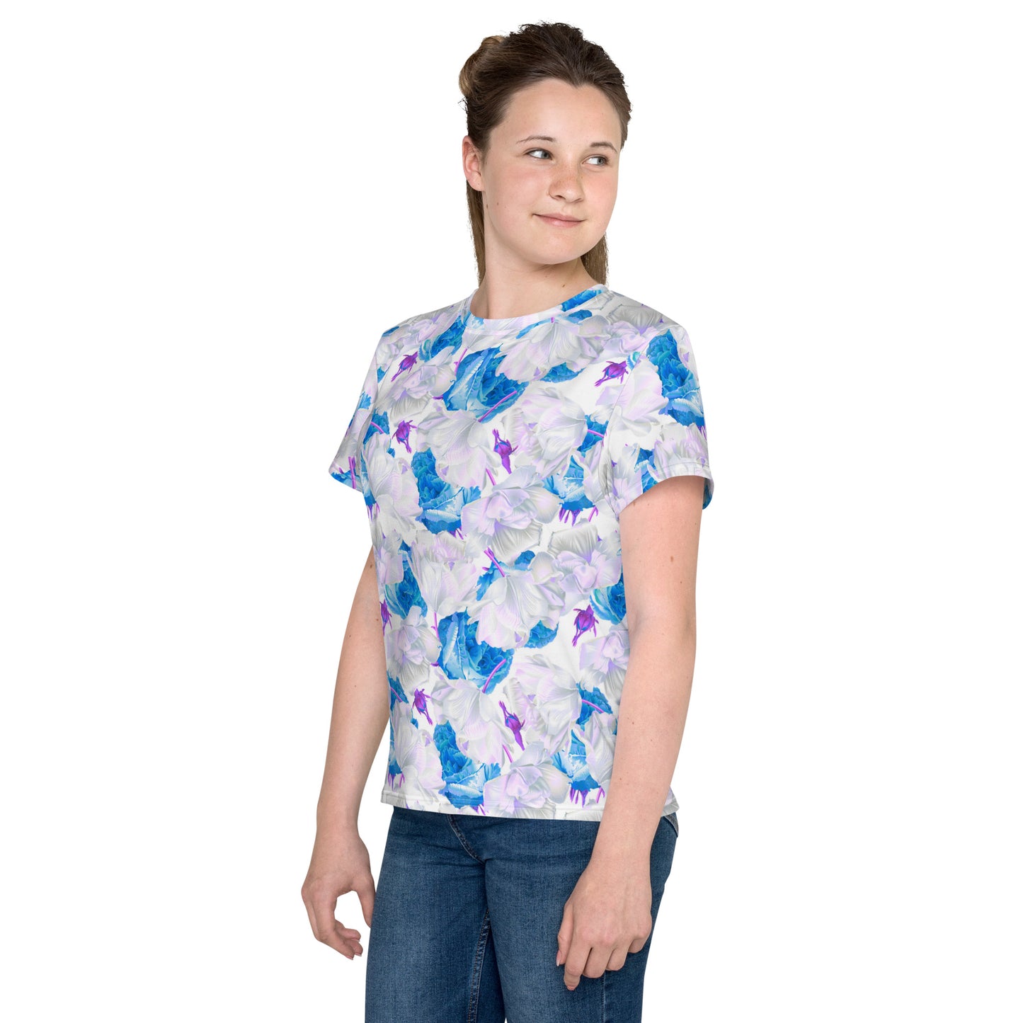 Roses and Tulips Kids T-shirt