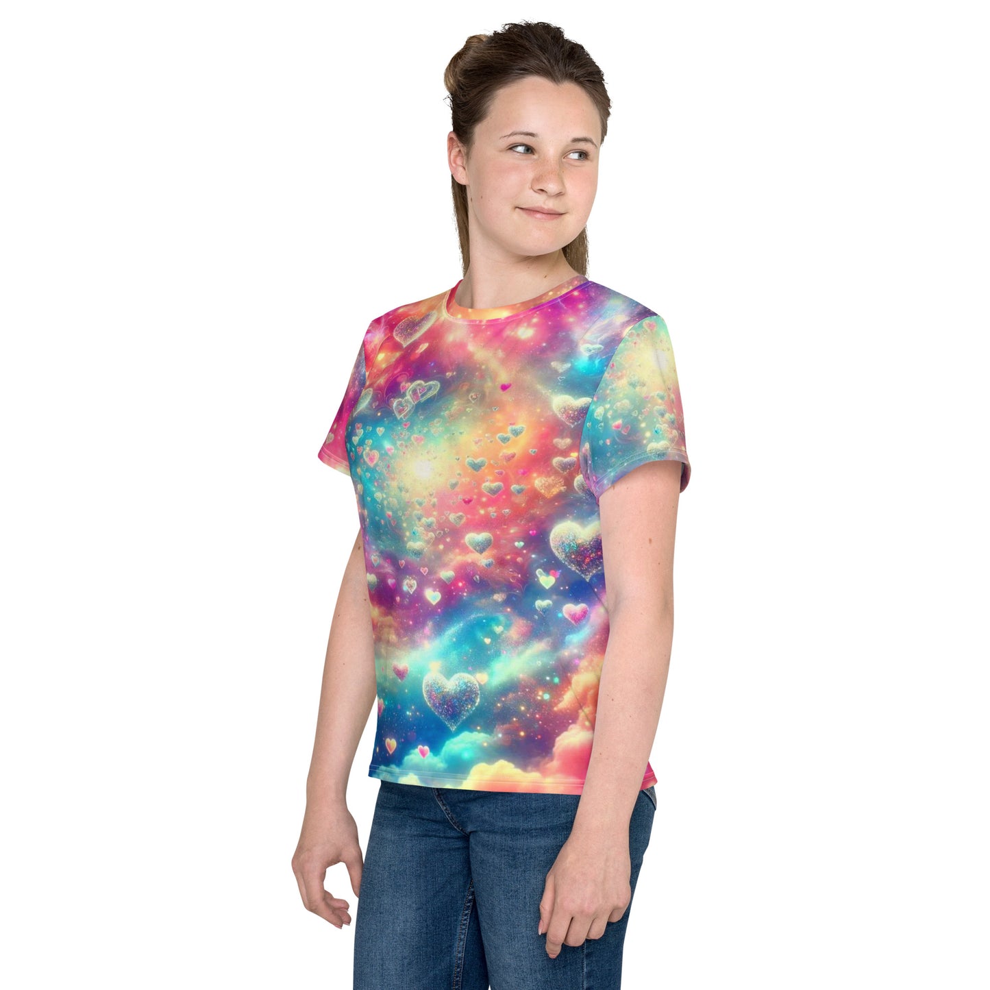 Colorful Kids crew neck t-shirt