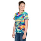 Colorful Kids crew neck t-shirt