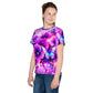 Kids Colorful Flowers crew neck t-shirt