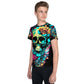 Kids Skulls and Roses crew neck t-shirt