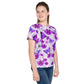 Beautiful Cornflowers and Butterflies Kids T-shirt