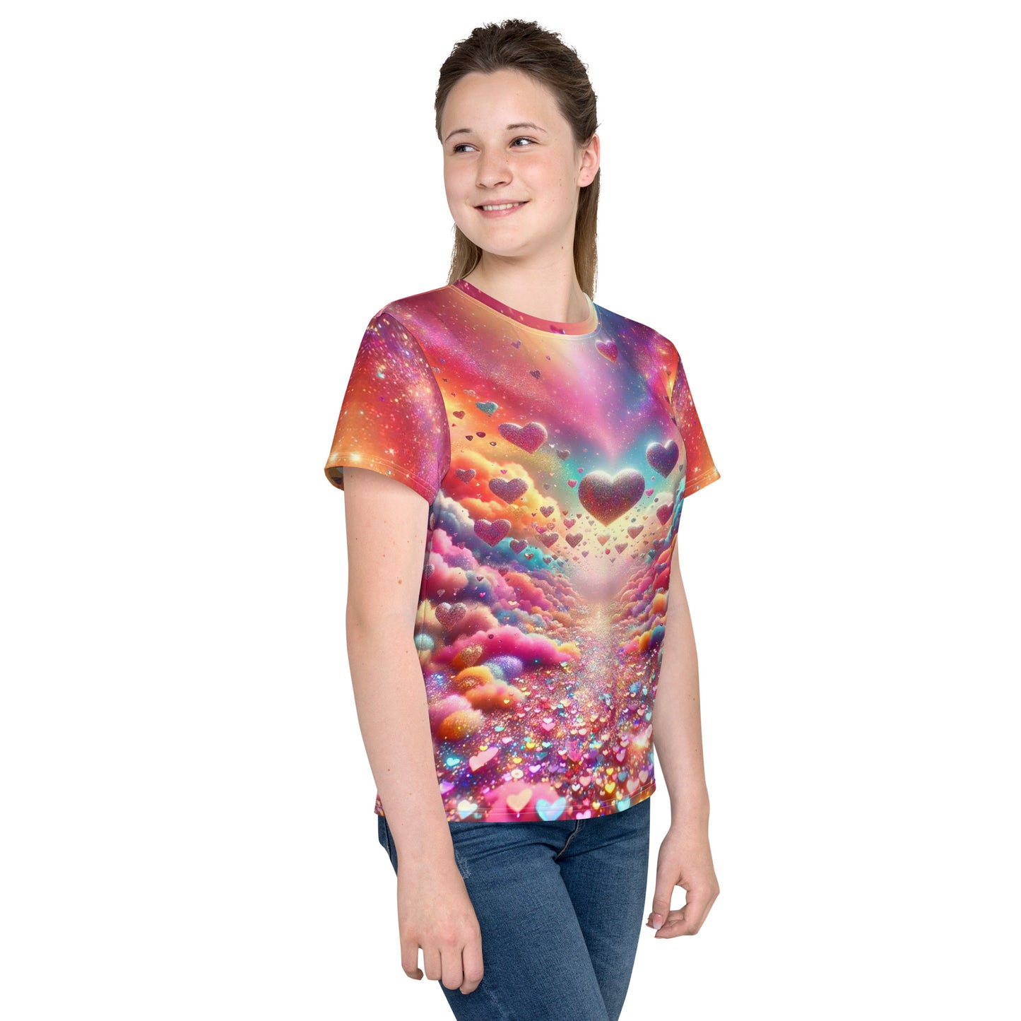 Colorful Kids crew neck t-shirt