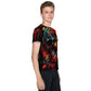 Kids Skulls and Roses crew neck t-shirt