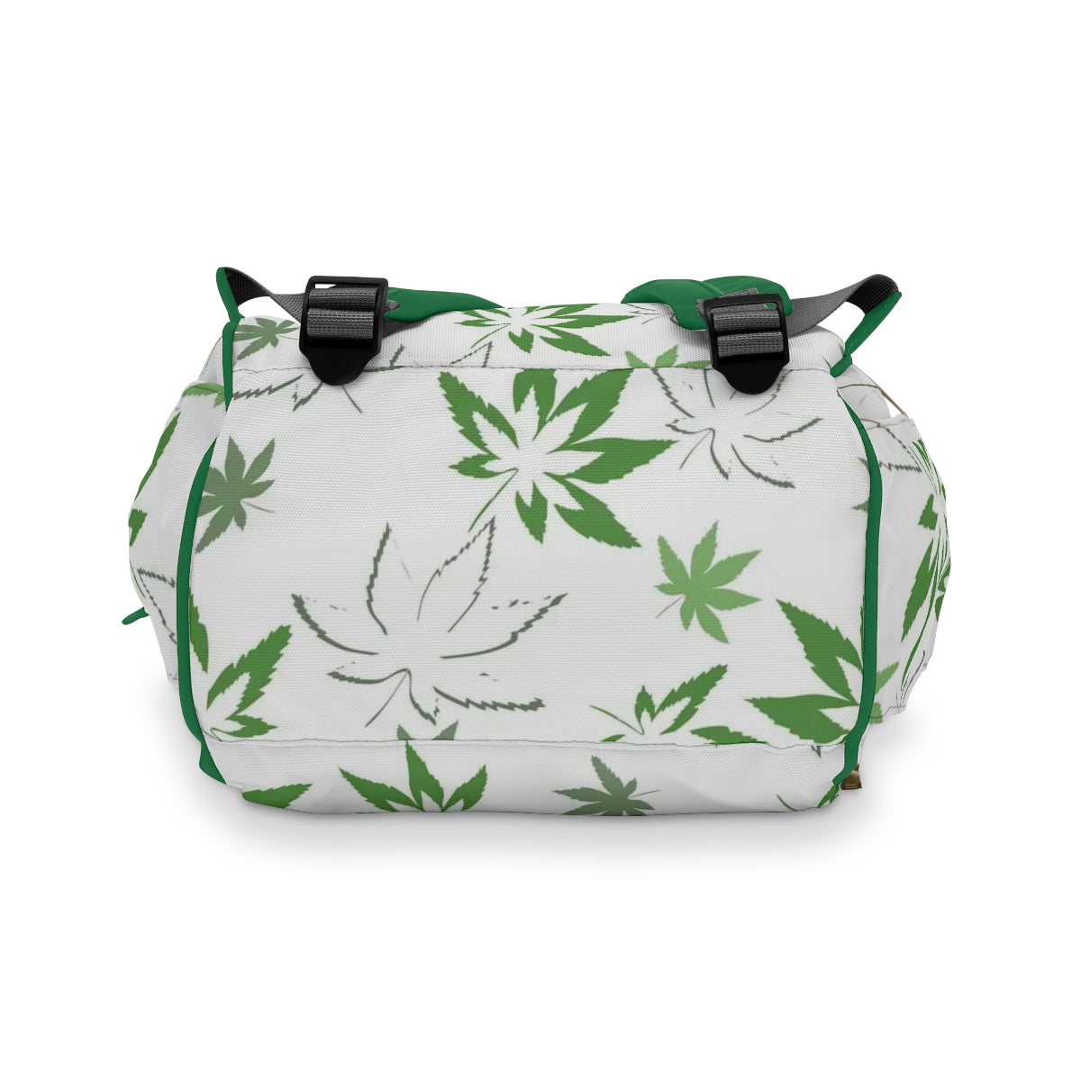 Colorful Pot Leaves Multifunctional Backpack