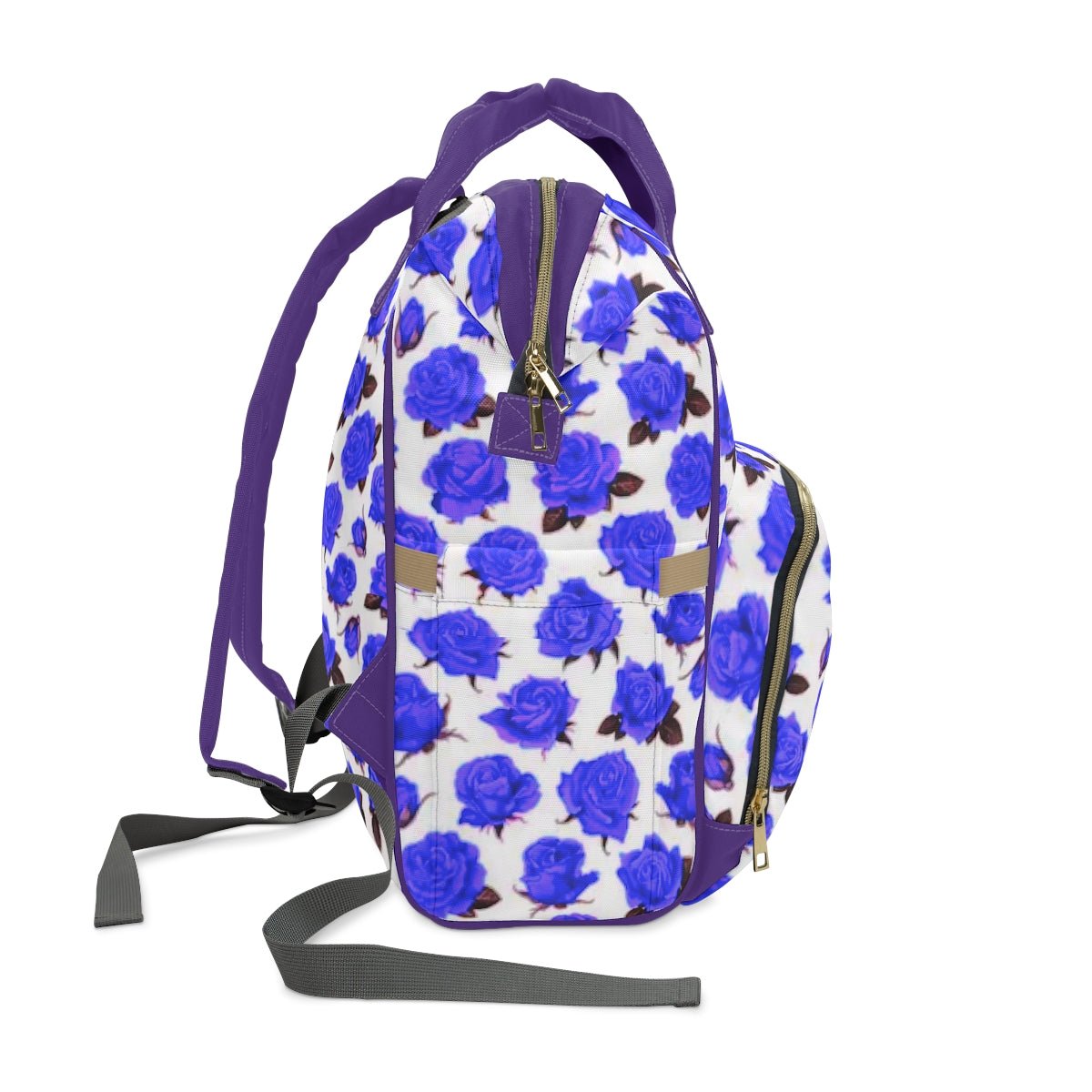 Blue Roses Multifunctional Backpack