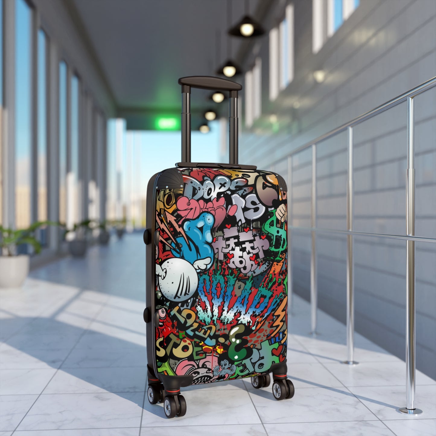 Graffiti Style Cabin Suitcase