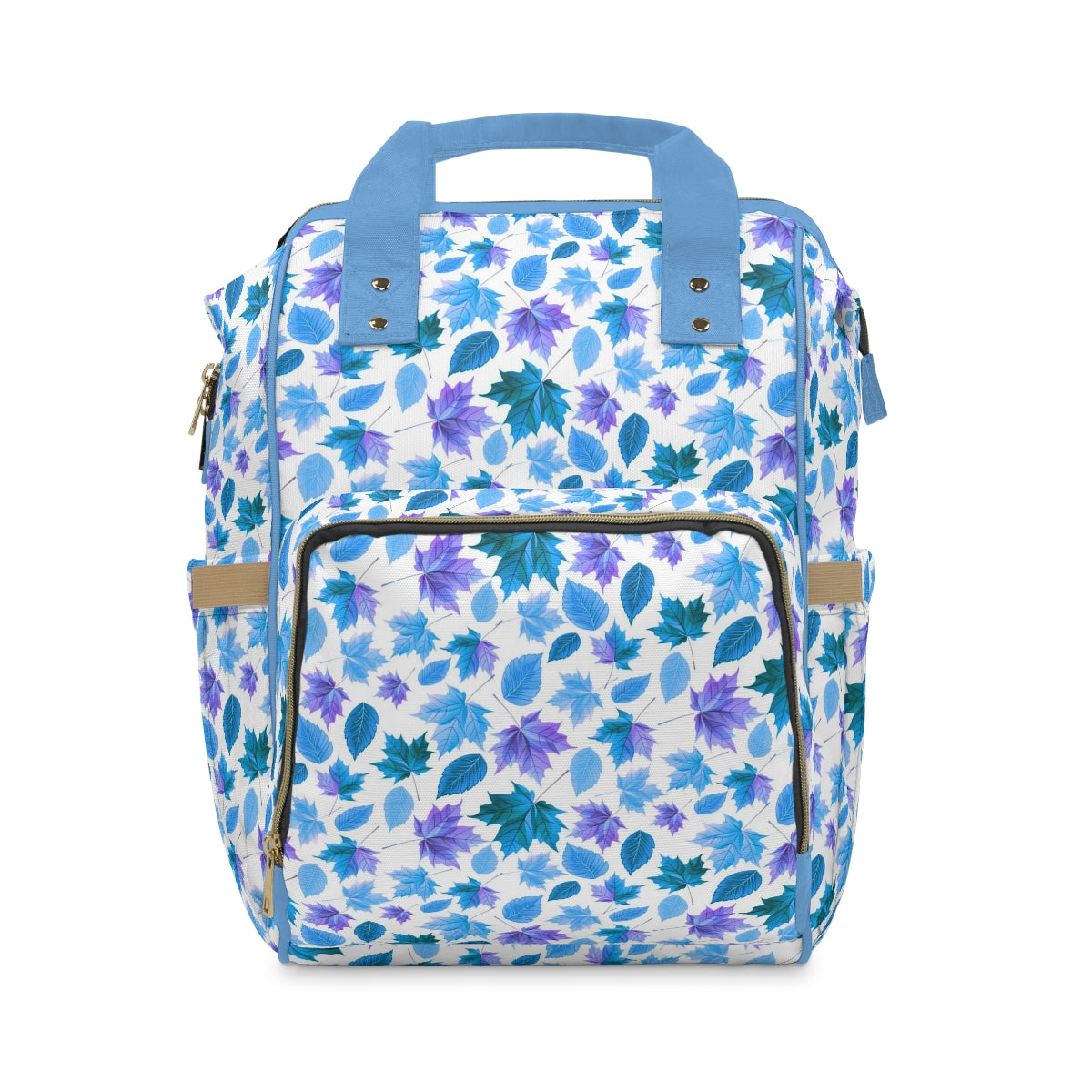 Colorful Autumn Leaves Multifunctional Backpack