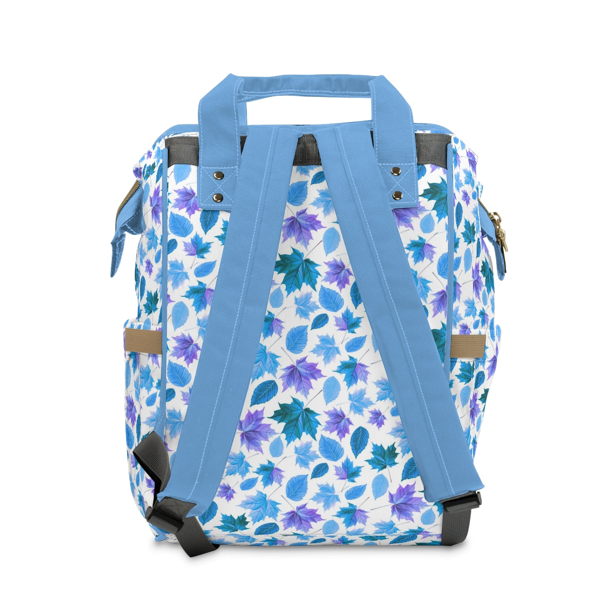 Colorful Autumn Leaves Multifunctional Backpack