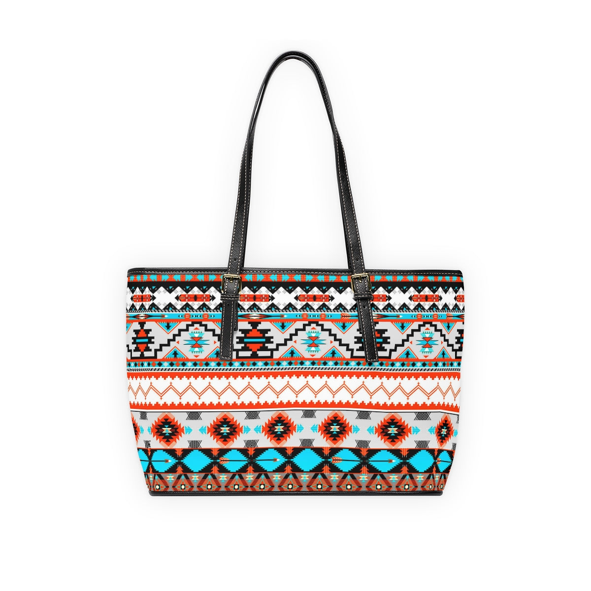 Ethnic Tribal PU Leather Shoulder Bag