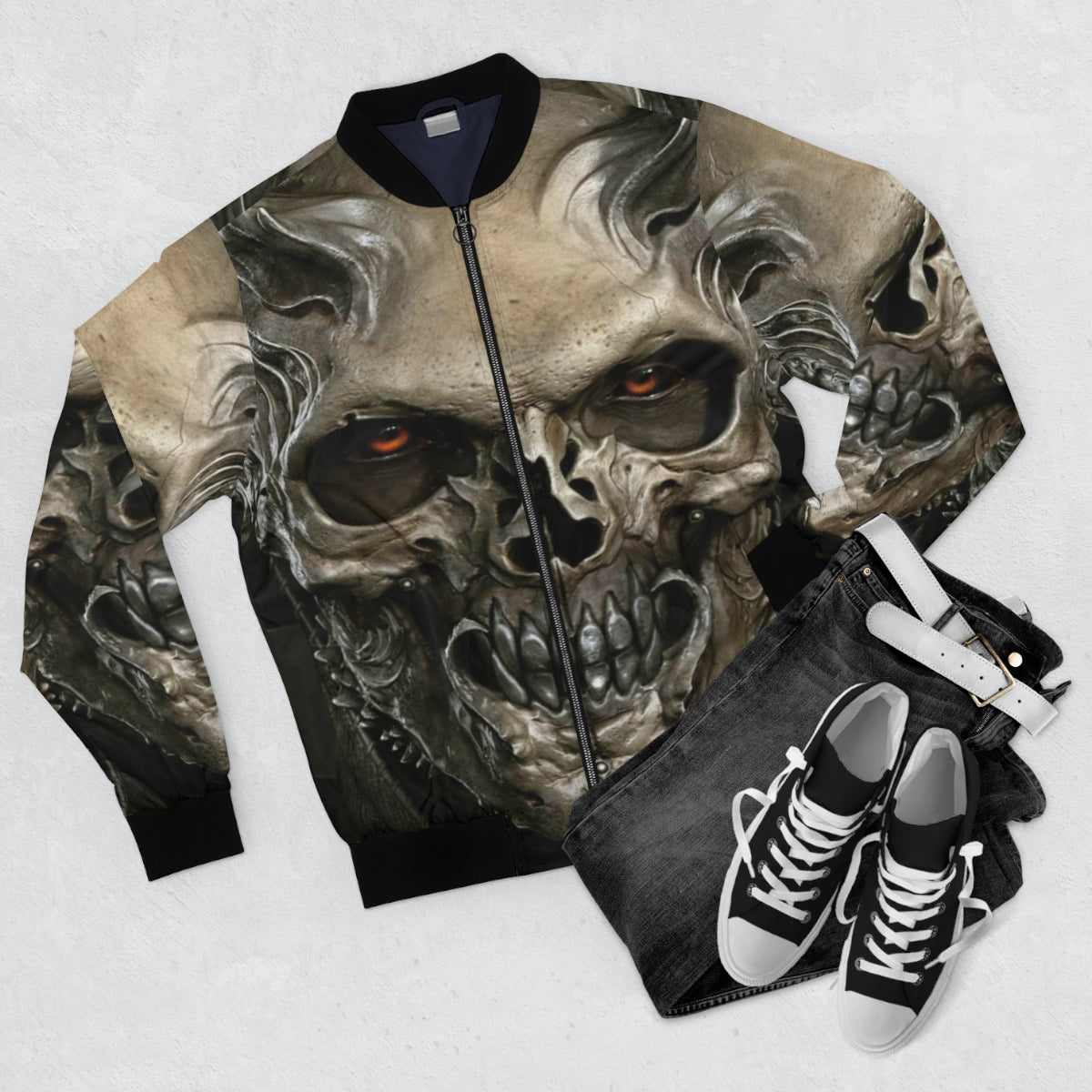 Skull Gang Bomber Jacket